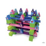 BAUSPIEL LITTLE COLOURED TRIANGLE - 1 PIECE