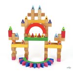 BAUSPIEL LITTLE COLOURED TRIANGLE - 1 PIECE