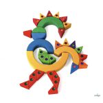 BAUSPIEL LITTLE COLOURED TRIANGLE - 1 PIECE