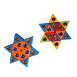 BAUSPIEL BIG COLOURED TRIANGLE - 1 PIECE
