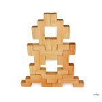 BAUSPIEL LÉPCSŐS ÉPÍTŐ SZETT, 8 DB-OS