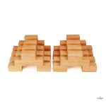 BAUSPIEL LÉPCSŐS ÉPÍTŐ SZETT, 8 DB-OS