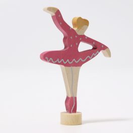 GRIMM'S DECORATIVE FIGURE, BALLERINA -  RUBY RED