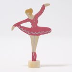 GRIMM'S DECORATIVE FIGURE, BALLERINA -  RUBY RED