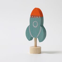 GRIMM'S DECORATIVE FIGURE, ROCKET