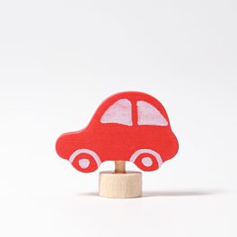 GRIMM'S DECORATIVE FIGURE, RED CAR