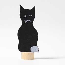 GRIMM'S DECORATIVE FIGURE, BLACK CAT