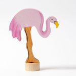 GRIMM'S DECORATIVE FIGURE, FLAMINGO