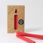 GRIMM'S MÉHVIASZ GYERTYA, PIROS - 12 db