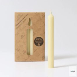 GRIMM'S BEESWAX CANDLE, 100 % , CREAM