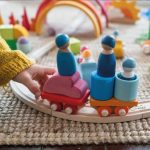 GRIMM'S BUILDUNG SETWOODEN TRAIN