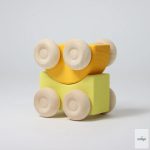 GRIMM'S Stacking Cars yellow