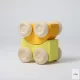 GRIMM'S Stacking Cars yellow