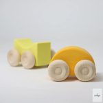 GRIMM'S Stacking Cars yellow