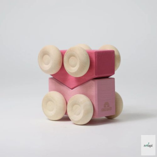 GRIMM'S Stacking Cars Pink