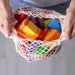 GRIMM'S COLORED GEO-BLOCKS, 60 PCS