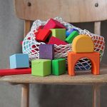 GRIMM'S COLORED GEO-BLOCKS, 60 PCS