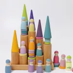 GRIMM'S LARGE BUILDING ROLLERS NATURAL