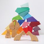 GRIMM'S BUILDING SET RAINBOW LION