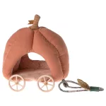 MAILEG PUMPKIN CARRIAGE, MOUSE