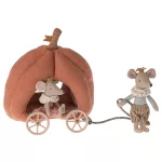 MAILEG PUMPKIN CARRIAGE, MOUSE
