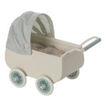 MAILEG BABAKOCSI EGEREKNEK BÉBI EGÉRKÉVEL, MENTA