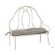 MAILEG Vintage bench, Miniature - Off white