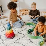 GRIMM'S GIANT EOMETRICAL STACKING TOWER