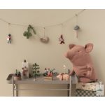 MAILEG SZARVASGOMBÁS MALAC, 50 CM - VINTAGE ROSE