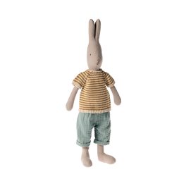 MAILEG RABBIT, SIZE 3 - KNITTED SHIRT AND PANTS
