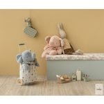 MAILEG PLÜSS ELEFÁNT, 45 CM - SZÜRKE/KÉK - előrendelésre