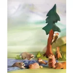 OSTHEIMER BEAVER, SITTING