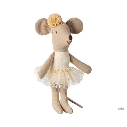 MAILEG BALLERINA MOUSE LITTLE SISTER - OFF WHITE