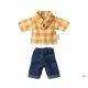 MAILEG CLOTHES FOR MOUSE, DAD MOUSE - YELLOW