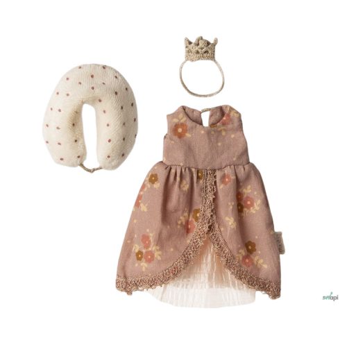 MAILEG Queen dress, Mum mouse