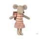 MAILEG Tricycle mouse, Big sister - Coral