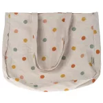 MAILEG TOTE BAG, MULTI DOTS - SMALL