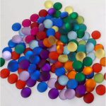 BAUSPIEL FROSTED SPARKLING STONES, 12 PC - MATT