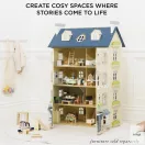 LE TOY VAN PALACE FA BABAHÁZ, 5 SZINTES