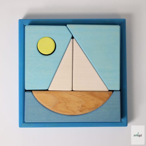 GRIMM'S Building Set Blue