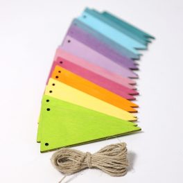 GRIMM'S PENNANT BANNER PASTEL