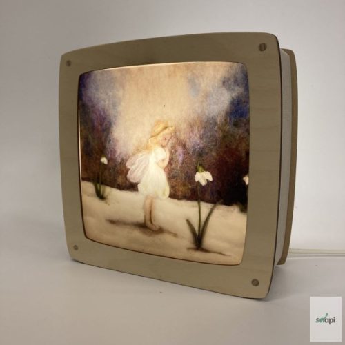 ANN GALLAND KÉP A LÁMPÁBA - HÓVIRÁG