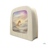 TOVERLUX PICTURE FOR THE LAMP - Baukje Exler - Winter Robin Silhouette