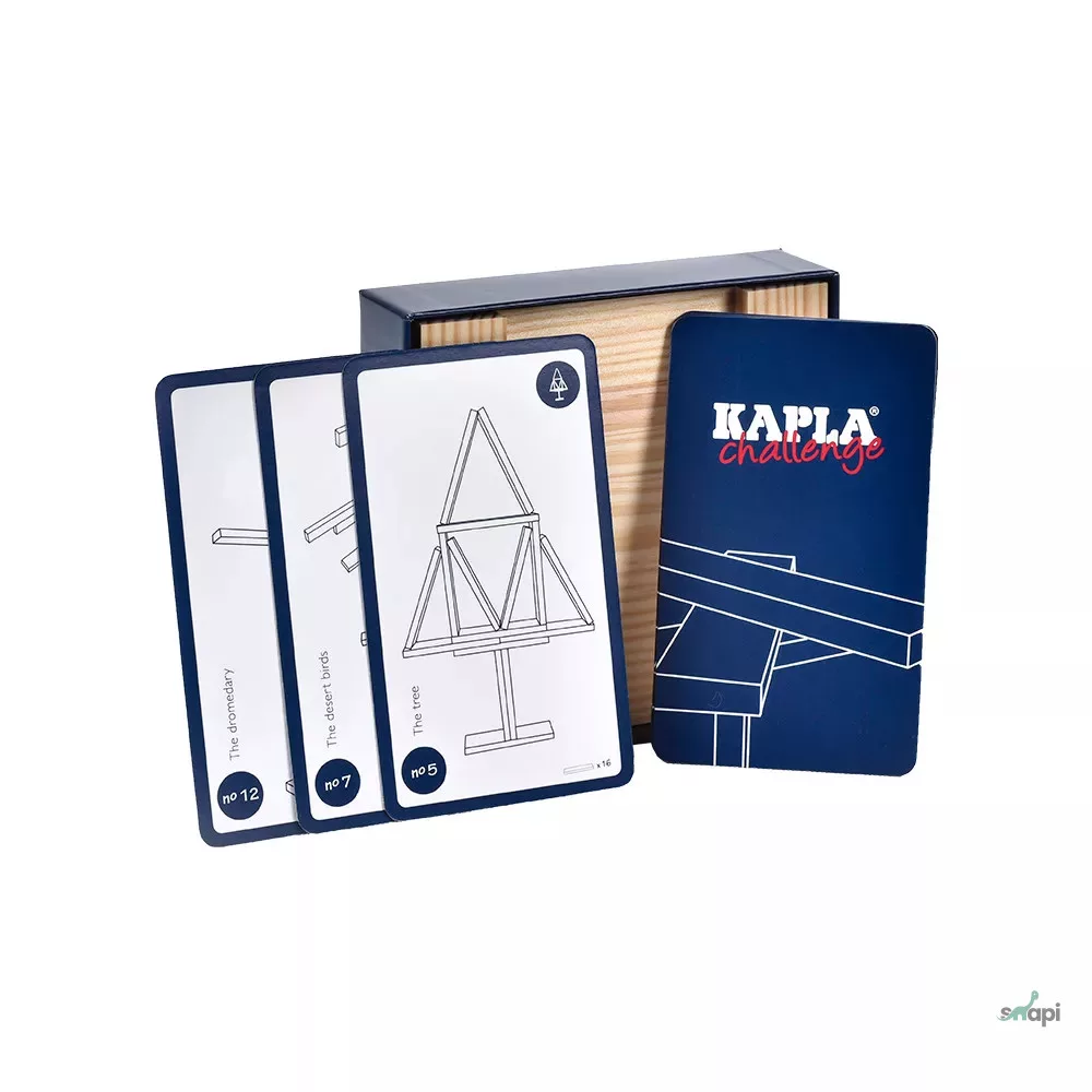 KAPLA CHALLENGE DOBOZ - Snapi Webshop