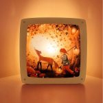 BIJDEHANSJE PICTURE FOR THE LAMP- GLOW IN THE DARK