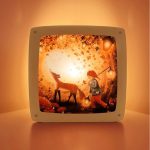 BIJDEHANSJE PICTURE FOR THE LAMP- GLOW IN THE DARK