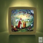 BIJDEHANSJE PICTURE FOR THE LAMP - SINT NICOLAAS