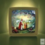 BIJDEHANSJE PICTURE FOR THE LAMP - SINT NICOLAAS