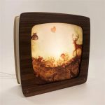 MESELÁMPA - BIJDEHANSJE  PRÉMIUM LÁMPA, DIÓ -  KÉP NÉLKÜL