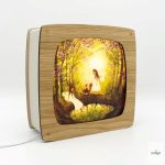 MESELÁMPA  - BIJDEHANSJE PRÉMIUM PLUSZ LÁMPA, TÖLGY - KÉP NÉLKÜL (SZABÁLYOZHATÓ)